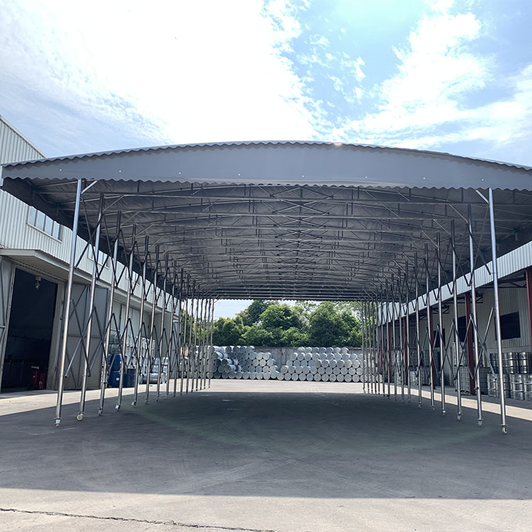 潮州电动/移动推拉棚