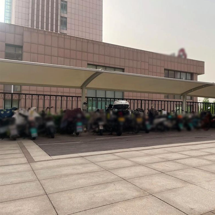 潮州膜结构电动车棚