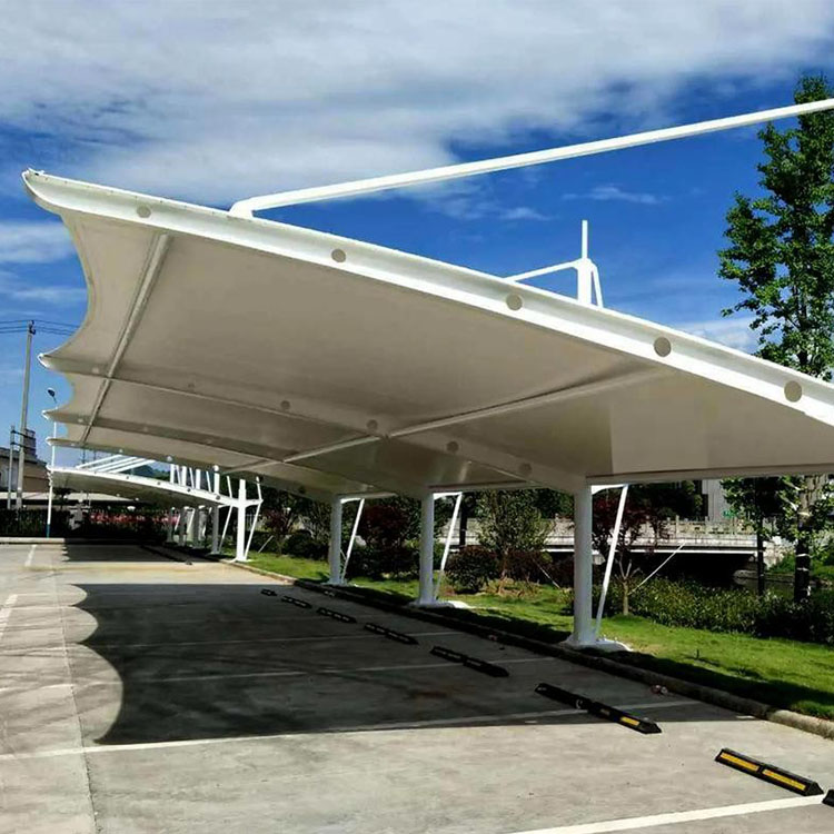 潮州膜结构汽车棚