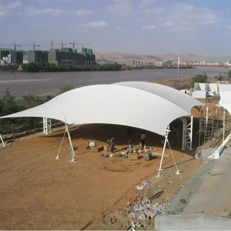 潮州膜结构汽车棚